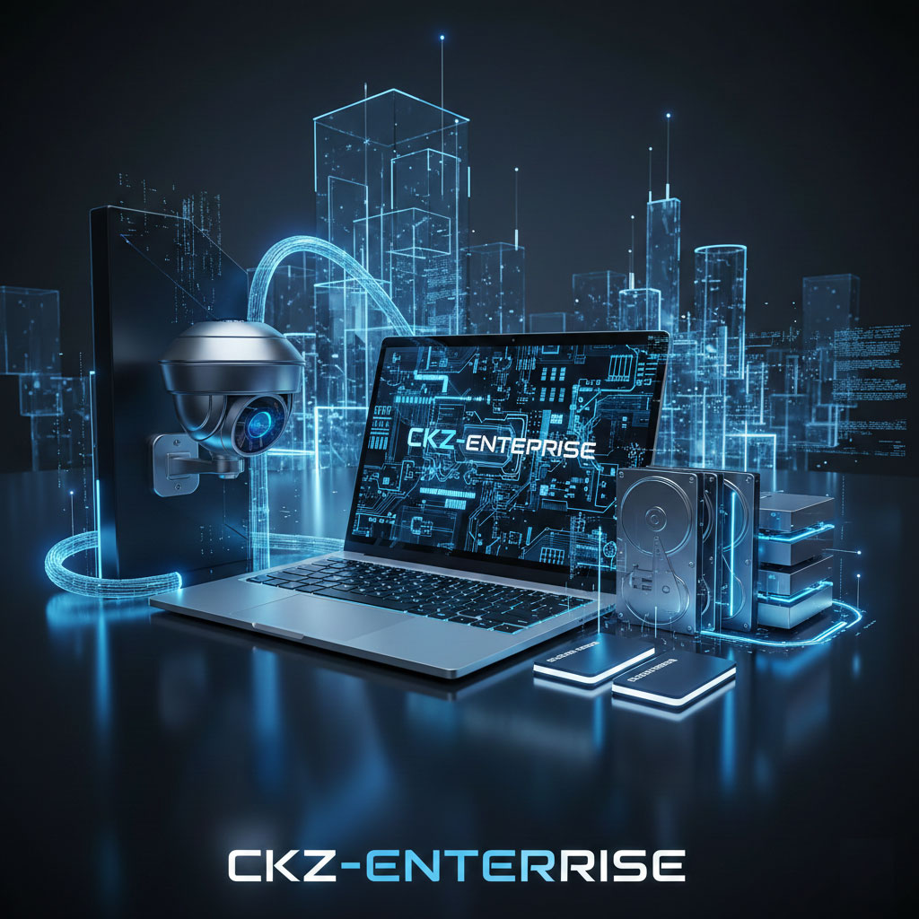 CKZ-Enterprise modern tech showroom